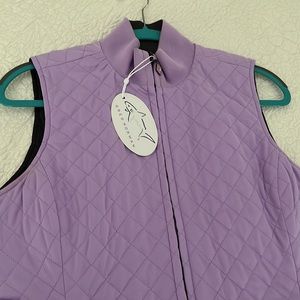 NWT GREG NORMAN REVERSIBLE GOLF VEST SIZE M (matching skort listed separately)